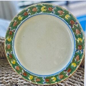 Floral Patterned Dinner Plate